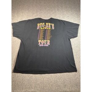 Buc-ee's World Tour Adult T-Shirt Size 3XL Black Gast Station Beaver